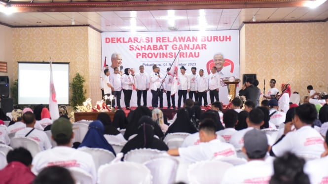 Kekuatan Buruh di Riau Berkonsolidasi, Siap Mendukung Kemenangan Ganjar-Mahfud di Pemilu 2024