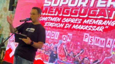 Anies Berhasil Membuat JIS di Jakarta, Berjanji Membangun Stadion Internasional Makassar