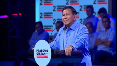 Prabowo mengaitkan ayahnya dengan Dinasti Politik Soeharto