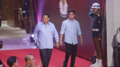 Prabowo-Gibran Menang, Anies-Imin Kalah, Ganjar-Mahfud Tertinggal