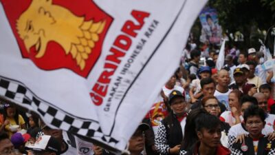 Partai Gerindra Mengalahkan PDIP dan Menjadikan PSI sebagai Pendatang Baru di Senayan