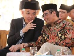 Ganjar dan Mahfud Bersatu Melawan Korupsi, Siap Menerima Dukungan