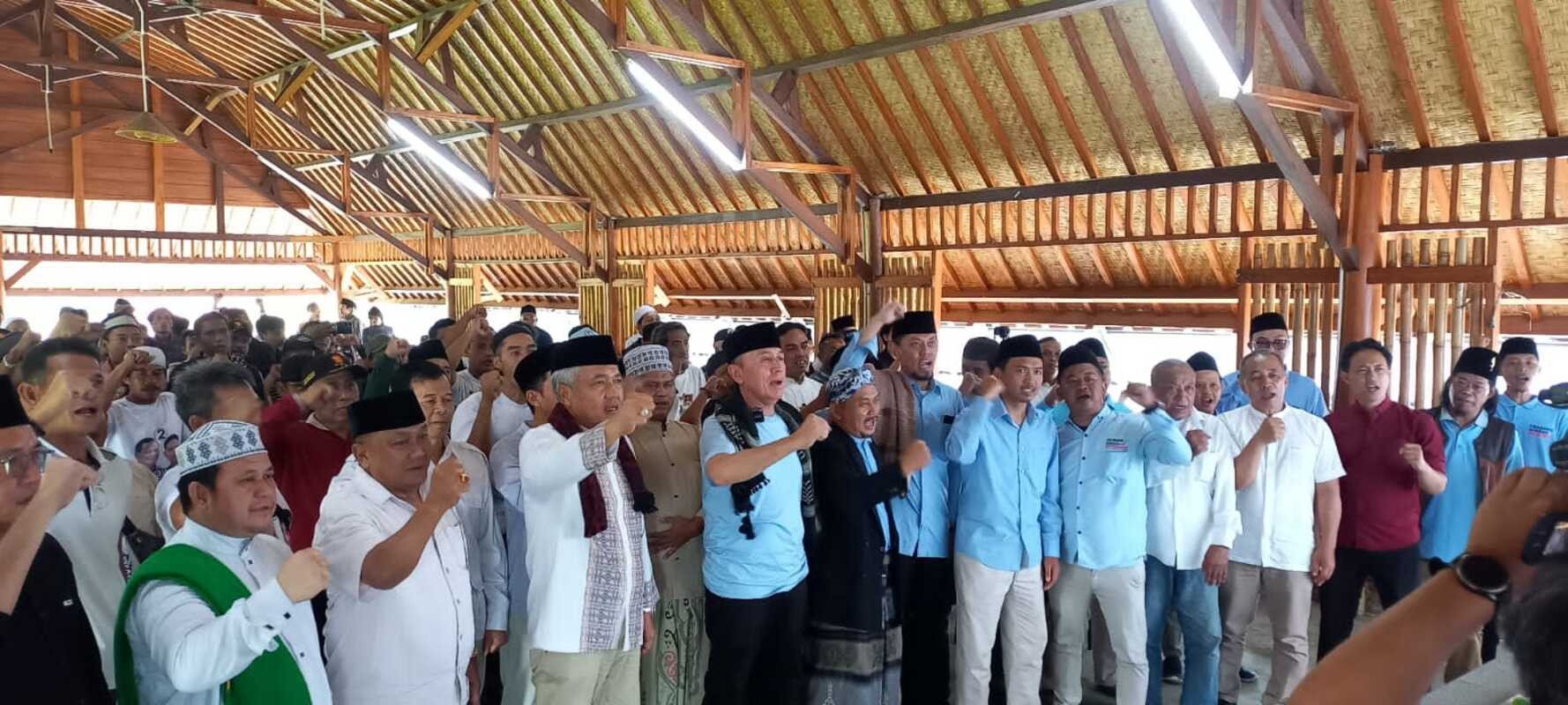 Iwan Bule Mendapat Dukungan Besar dari Ratusan Ajengan Muda di Ciamis untuk Maju ke Senayan