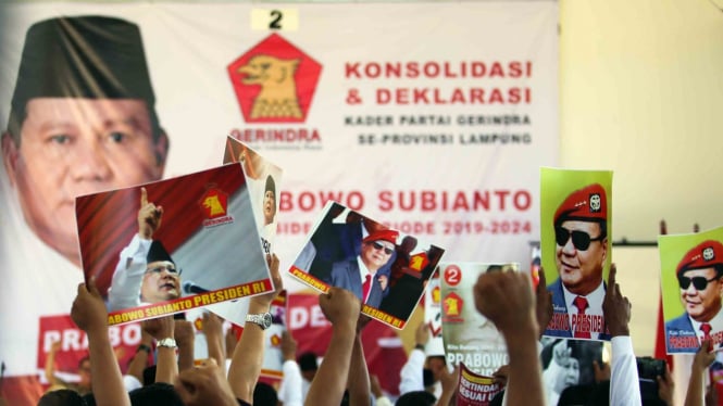 Survei JRC: Gerindra Menyamai Dominasi PDIP di Puncak Klasemen