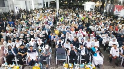 Markas AMIN Sumut Menjadi Saksi Keseruan Nobar Debat Terakhir Capres, Eks Gubsu Bicara Semangat Perubahan