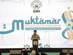 JK Membuka Muktamar Ke-8 DMI Dengan Mengatakan “Saya Selalu Memegang Amanah”