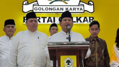 Prabowo Subianto Mengakui Golkar Berperan Penting dalam Kampanye Pilpres 2024