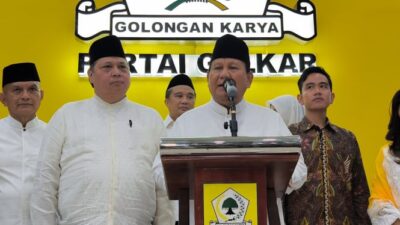 Prabowo dan Airlangga Bertemu Selama 2 Jam, Membahas Calon Menteri?