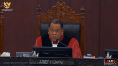 Hakim Mahkamah Konstitusi Membuat Teguran Terhadap KPU yang Absen dalam Sidang Sengketa Pemilihan Legislatif 2024