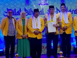 Aklamasi Didoakan Menang, Airlangga Dukungan Satkar Ulama Ketum Golkar Lagi