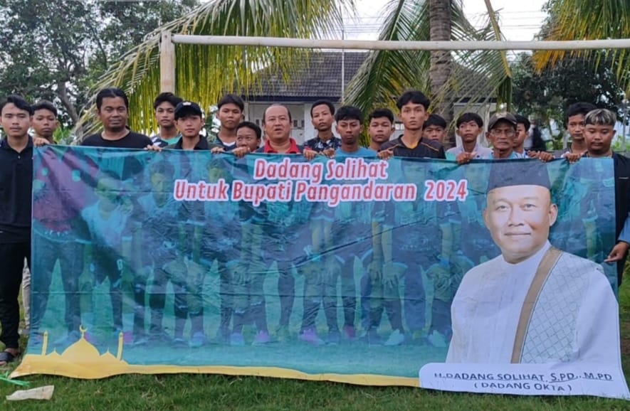 Dadang-Iwan Maju Pilkada 2024: Milenial Pangandaran Deklarasi