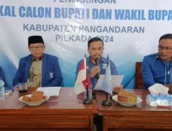 Panitikan DPD PAN Pangandaran Menghentikan Penerimaan Calon Bupati dan Wakil Bupati