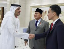 Prabowo Subianto dan Gibran Rakabuming Raka Bertemu dengan Emir Qatar dan PM Qatar untuk Bahas Kerja Sama termasuk Gaza