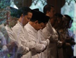 Prabowo Subianto Menyambut Hari Raya Idul Adha 1445 H di Masjid Nurul Wathan Hambalang