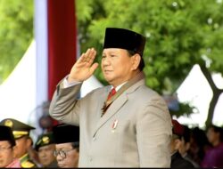 Prabowo Subianto Excitedly Returns to Bhayangkara’s 78th Anniversary Celebrations After Surgery