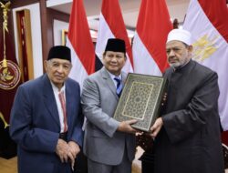 The Grand Imam of Al Azhar Offers Prayers for Prabowo Subianto’s Effective Leadership in Indonesia