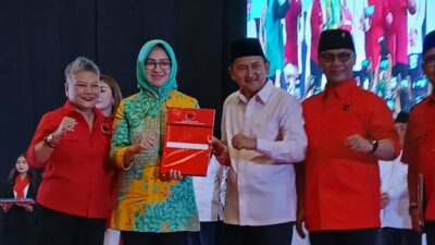 PDIP Usung Resmi Airin-Ade sebagai Calon Gubernur Banten