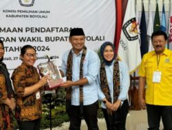 Adik Kandung Mantan Ajudan Jokowi Mendaftar sebagai Calon Bupati Boyolali di KPU