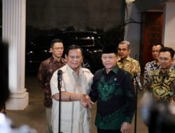 Chairman of PPP Meets Prabowo Subianto, Pledges Support for Prabowo-Gibran Administration