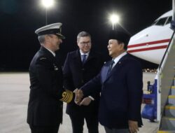 Prabowo Subianto Arrives in Canberra for Official Visit, Warmly Welcomed with Honorary Guard