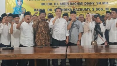 Eks Kades Banten Mendukung Airin dan Andika di Pilkada 2024 dengan Membagikan Alasannya