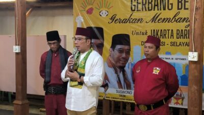 Ridwan Kamil Berjanji Alokasikan Dana Rp 200 Juta ke Setiap RW di Jakarta Jika Terpilih sebagai Gubernur