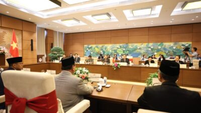 Prabowo Subianto Bertemu Ketua Majelis Nasional Vietnam untuk Membahas Potensi Kerja SamaPasca Bertemu Presiden Vietnam