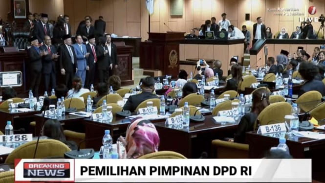 Sultan Najamudin Menjadi Ketua DPD RI 2024-2029 setelah Mengalahkan La Nyalla