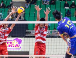 Pemain Jakarta Garuda Jaya di PLN Mobile Proliga 2025