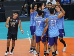 Pemain Palembang Bank Sumsel Babel di PLN Mobile Proliga 2025