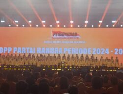 Dukung Pemerintahan Prabowo Subianto: Pengukuhan DPP Hanura