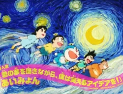 Hindari Ditiru AI: Animator Doraemon Ciptakan Lukisan Ikonik