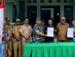 Ikrar Setia Dua Tokoh Separatis kepada NKRI di Maybrat