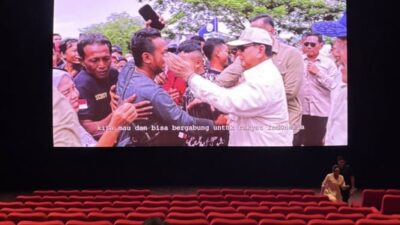 Gerindra Bantah Iklan Pencapaian Prabowo di Bioskop: Tidak Ada yang Salah