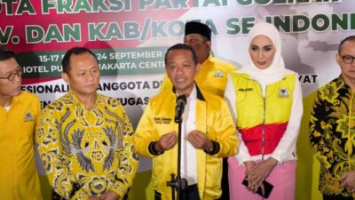 Bahlil Ingatkan Kader Golkar di DPR Jaga Sikap untuk Kita Ini Wakil Rakyat
